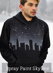 DiaryofaCreativeFanatic Spray Painted Sweatshirt